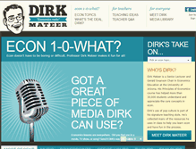Tablet Screenshot of dirkmateer.com
